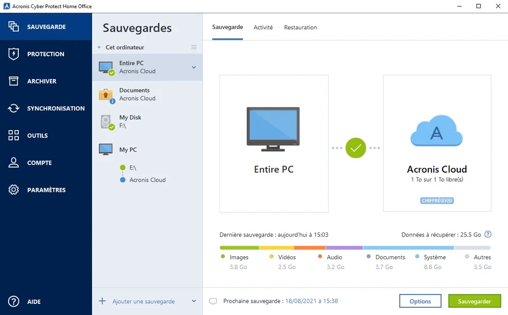 Acronis Cloud Storage