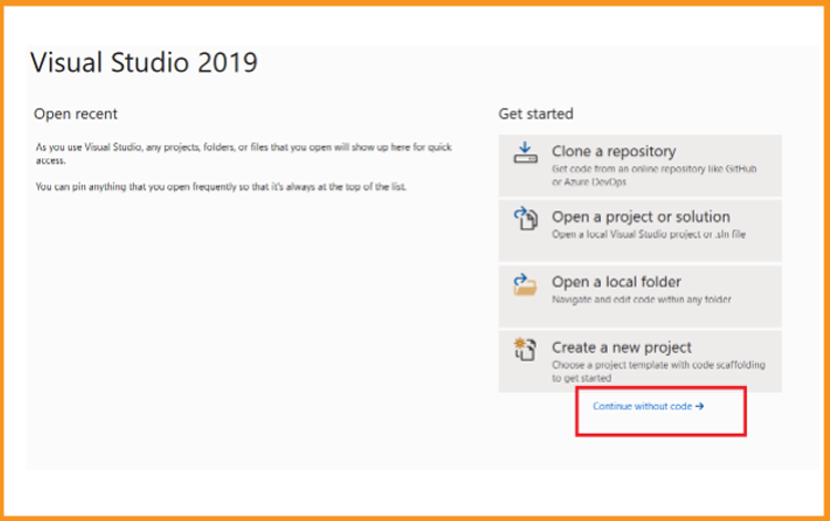 Activate Visual Studio 2019 Activate Visual Studio 2019