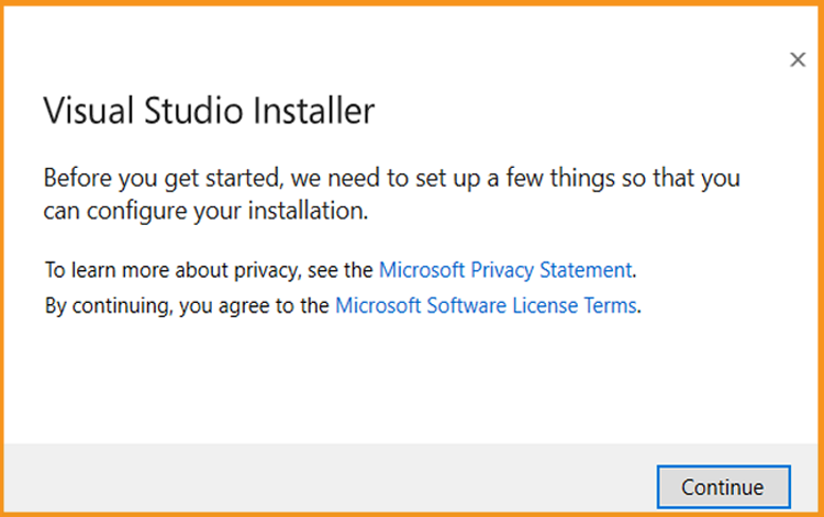 Install Visual Studio 2019 Install Visual Studio 2019