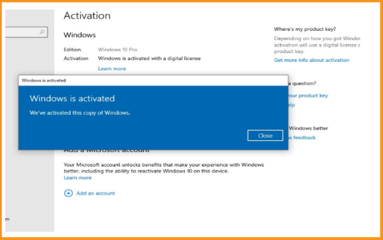 Activate Windows 10 Activate Windows 10