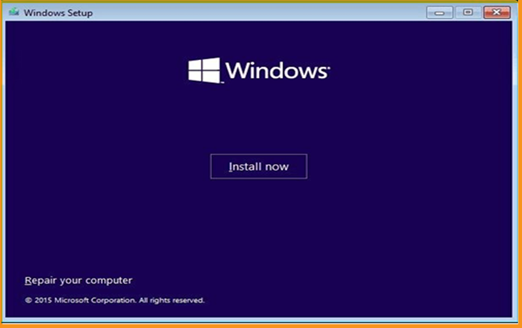 Install Windows 10 Install Windows 10