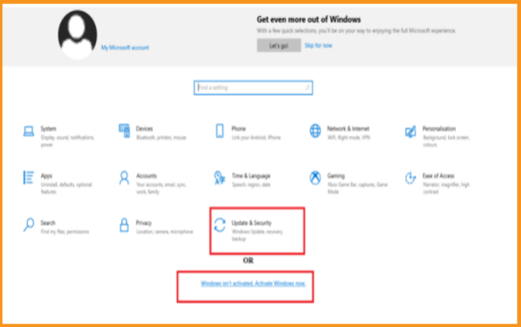 Activate Windows 10 Activate Windows 10