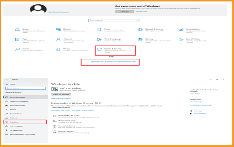 Activate Windows 10 Activate Windows 10