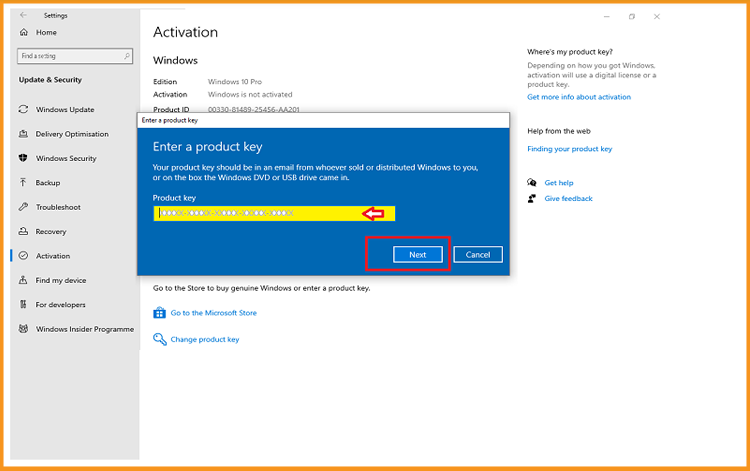 Activate Windows 10 Activate Windows 10