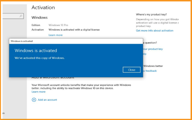 Activate Windows 10 Activate Windows 10