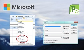 Fast sorting and filtering
