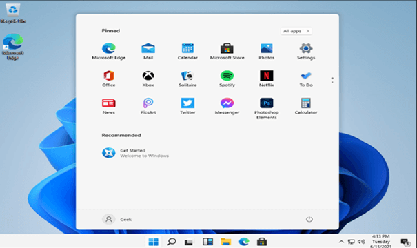 Easy Access to Applications and New Widgets With Windows 11 Pro