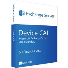 Exchange Server 2013 Standard - 50 User CALs