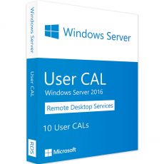 Windows Server 2016 RDS - 10 User CALs