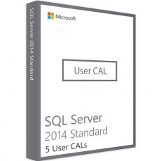 SQL Server 2014 - 5 User CALs