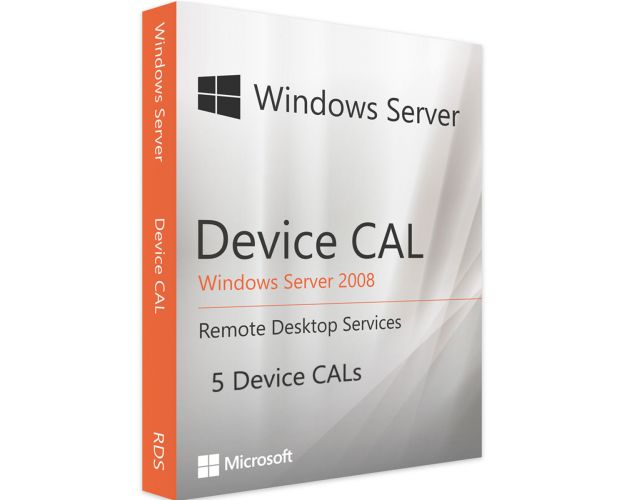 Windows Server 2008 RDS - 5 Device CALs