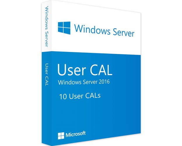 Windows Server 2016 - 10 User CALs