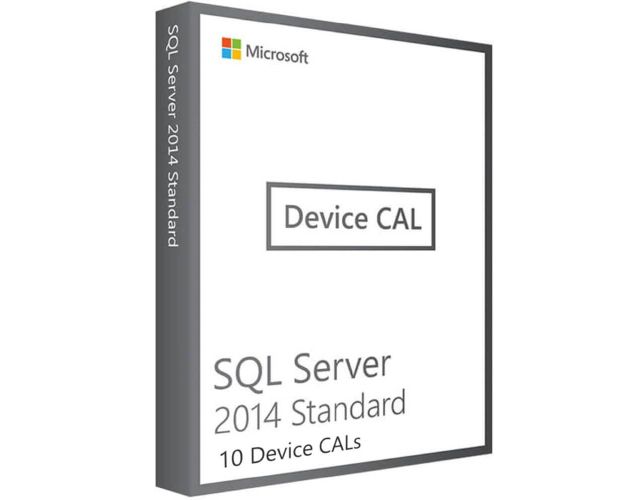 SQL Server 2014 - 10 Device CALs