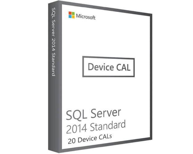 SQL Server 2014 - 20 Device CALs