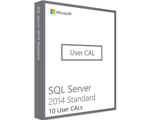 SQL Server 2014 - 10 User CALs