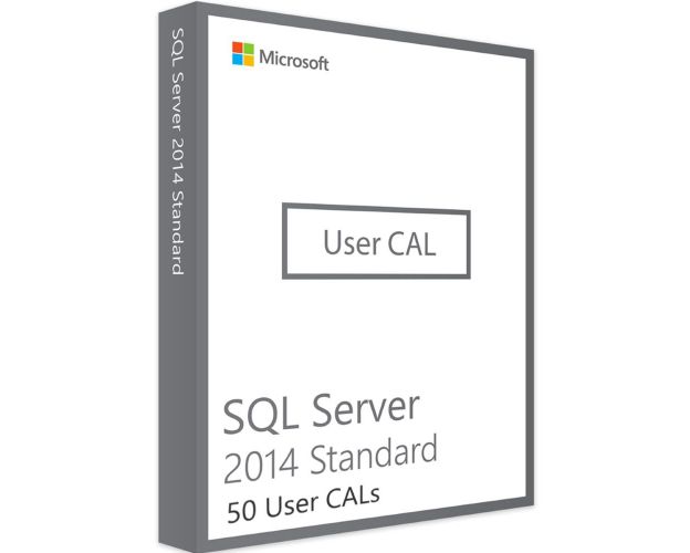 SQL Server 2014 - 50 User CALs