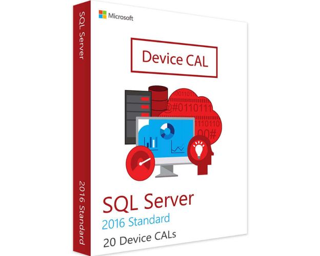 SQL Server Standard 2016 - 20 Device CALs