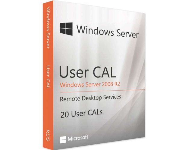 Windows Server 2008 R2 RDS - 20 User CALs